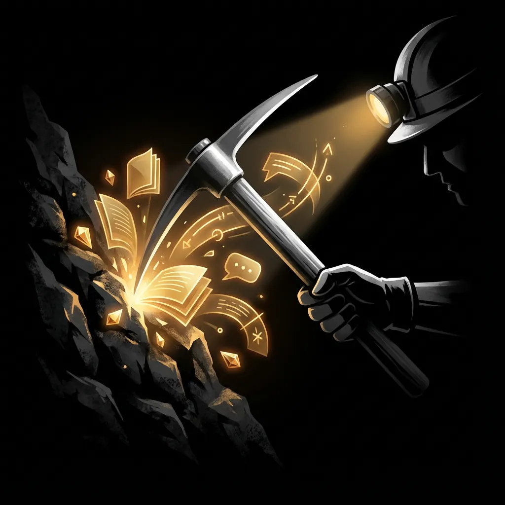 Story Mining System lead visual